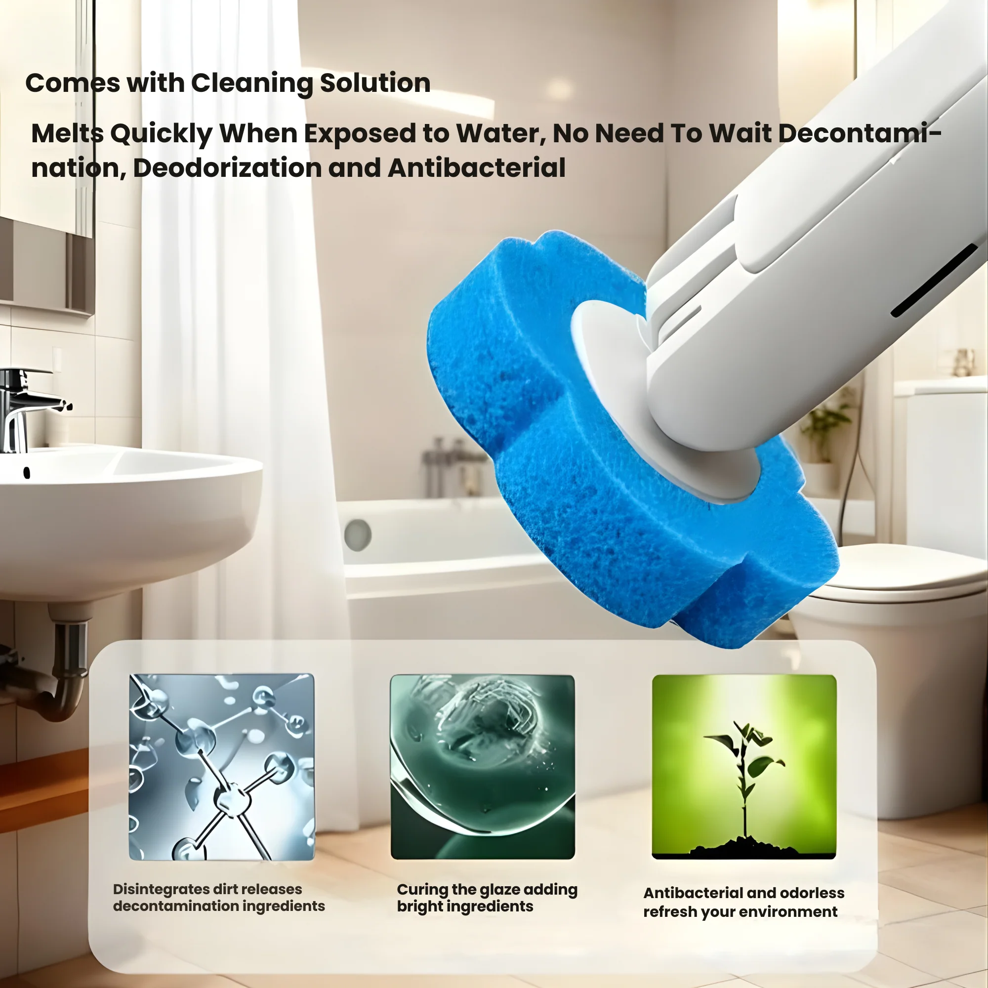 CleanSwipe™ Disposable Toilet Scrub System - Image 2