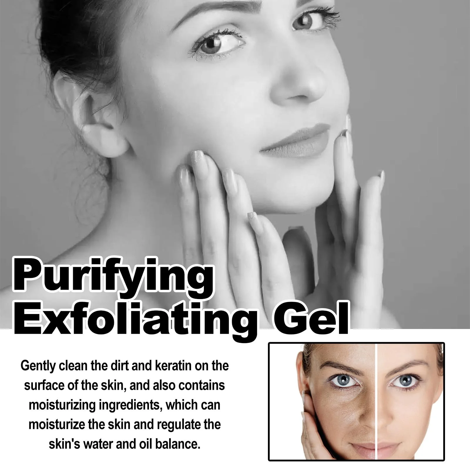 ClearSkin Exfoliating Gel - Radiant Skin in 1 minute - Image 3