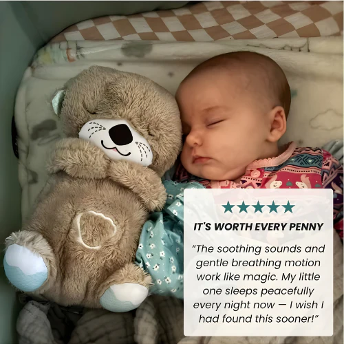 CuddleSync Otter™ – Drift into Peaceful Sleep with Every Hug - Image 3