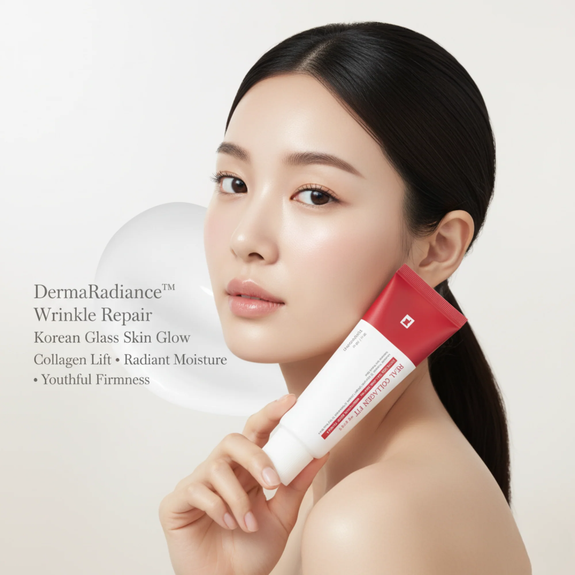 DermaRadiance™ Collagen Wrinkle Repair Glass Skin Mask - Image 3