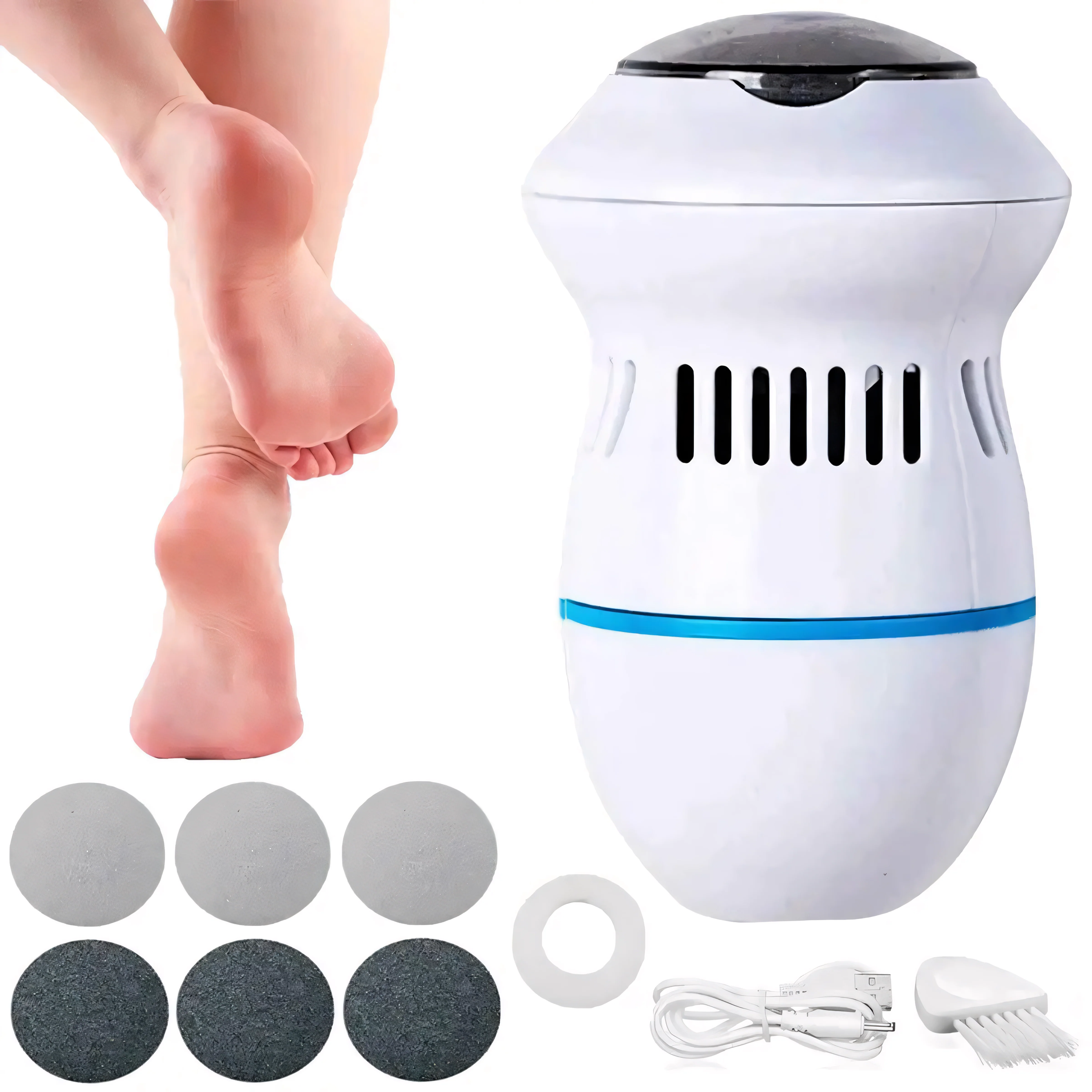 Electric Foot Callus Remover™ – Baby-Soft Feet Instantly - Image 7
