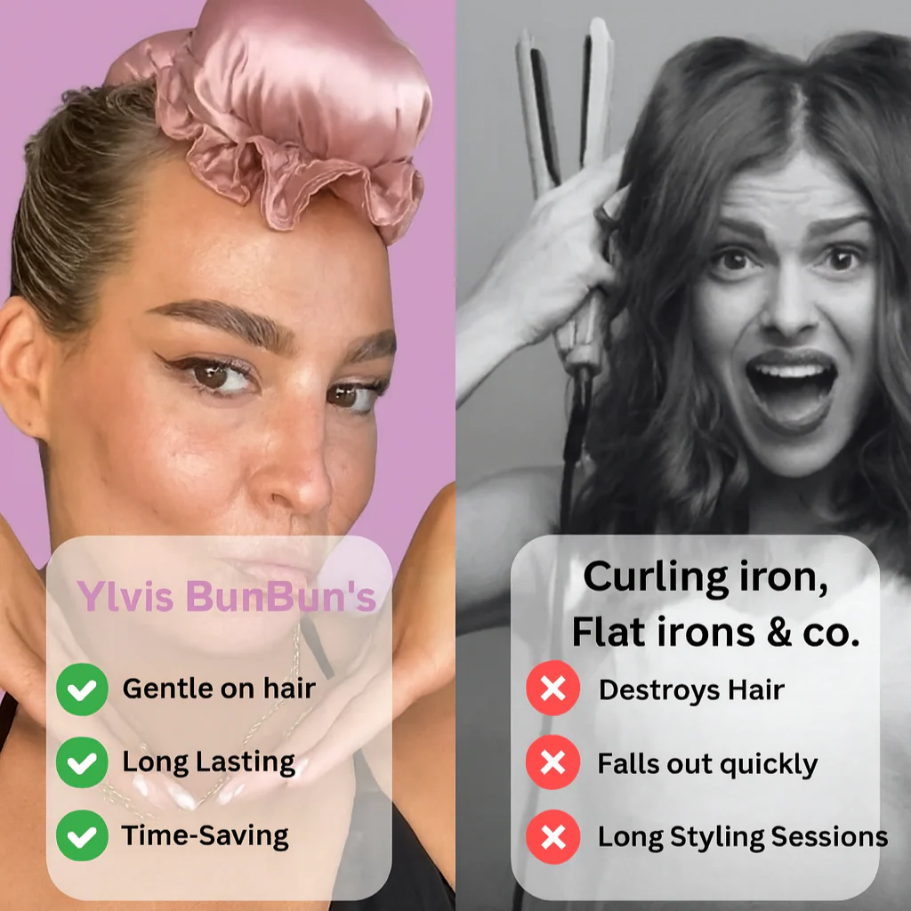 Heatless Curling Buns – Overnight Blowout Without Damage! - Image 4