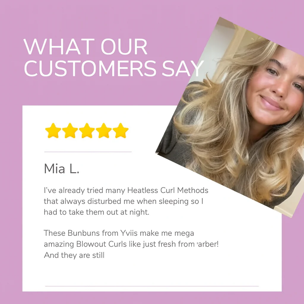 Heatless Curling Buns – Overnight Blowout Without Damage! - Image 5