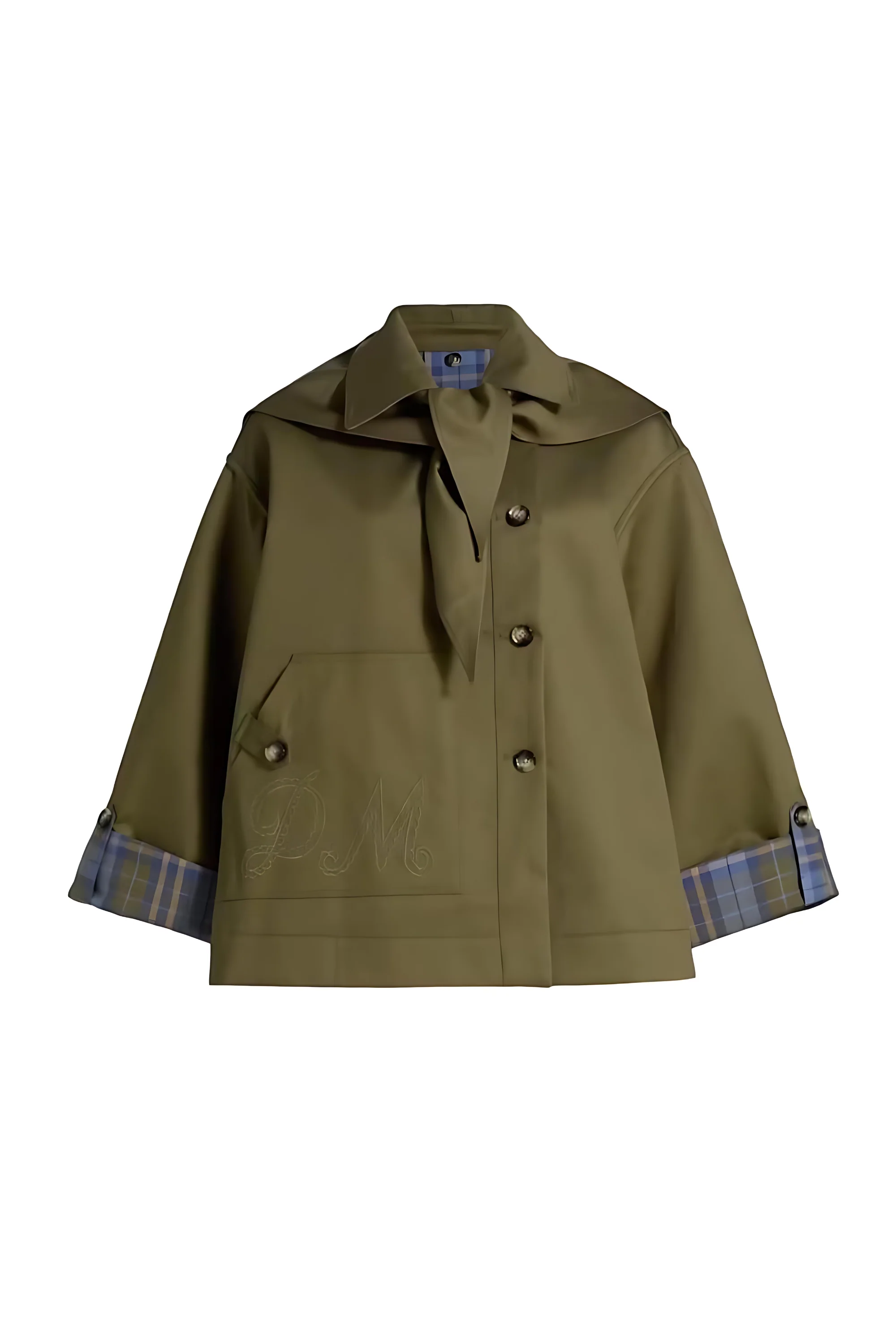 Jerry Crop Trench – Reversible Design for the Fearlessly Stylish ✨ - Image 3