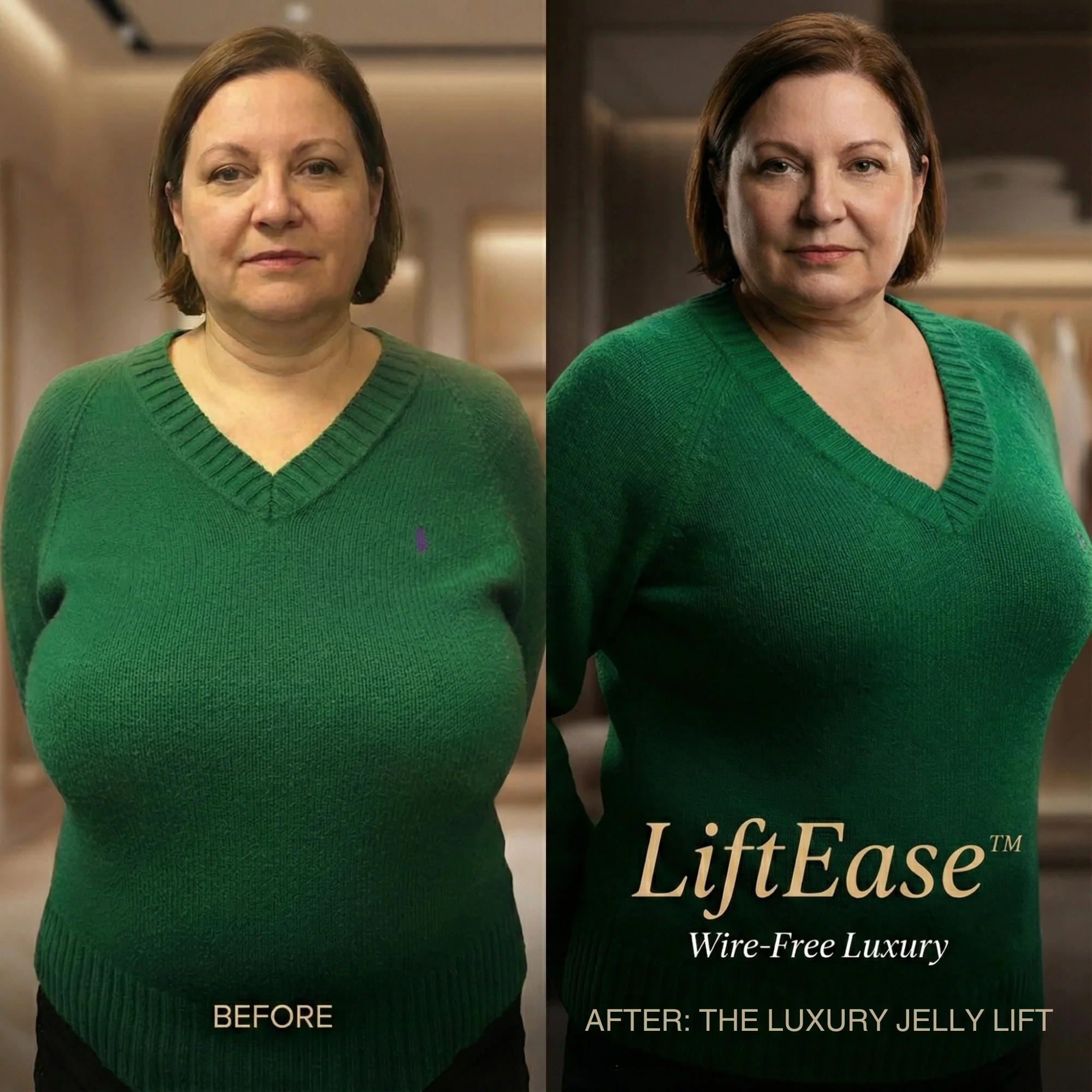 LiftEase™ Seamless Wire-Free Jelly Lift Bra for All-Day Comfort & Natural Support - Image 2