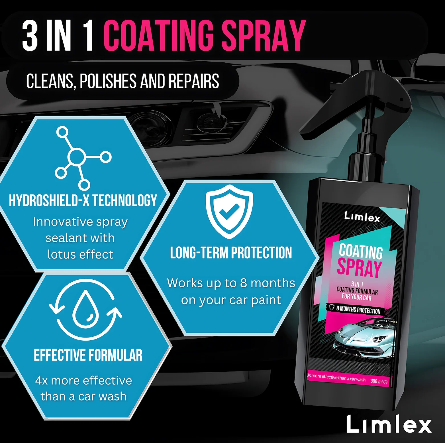 Limlex HydroShield-X Coating Spray™ - Image 4