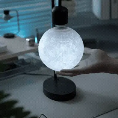 Lunarshine™ - Levitating Moon Lamp & Wireless Charger - Image 3