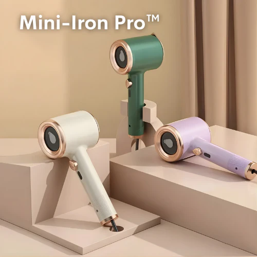 Mini-Iron Pro™ – Effortless Wrinkle-Free Clothes Anywhere