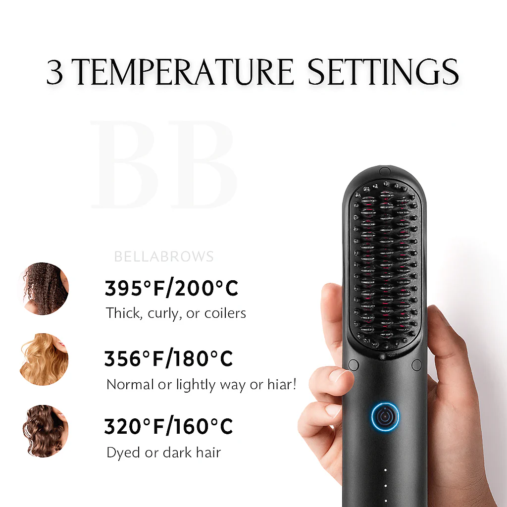 Portable smoothing brush – Tame your unruly strands. In seconds. - Image 5