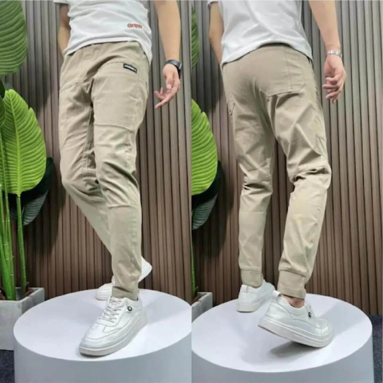 Premium Stretch Cargo Jeans – Comfort Meets Style - Image 3