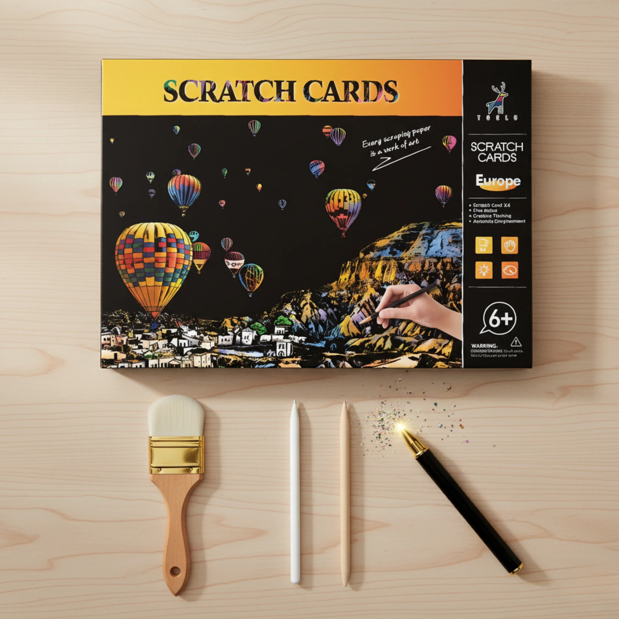 Scratch Art City™ – Reveal the Hidden Colors of the World - Image 3