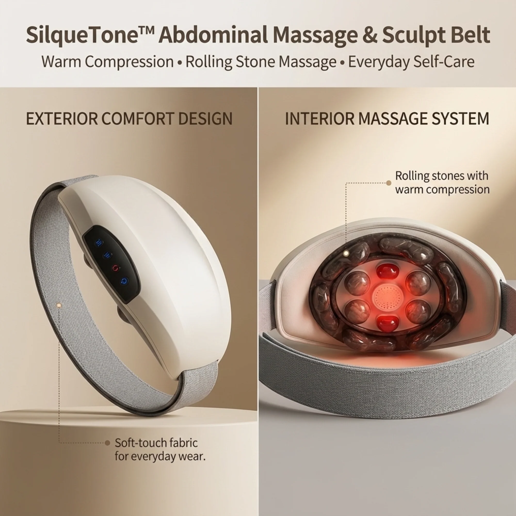 SilqueTone™ Abdominal Massage & Sculpt Belt - Image 5
