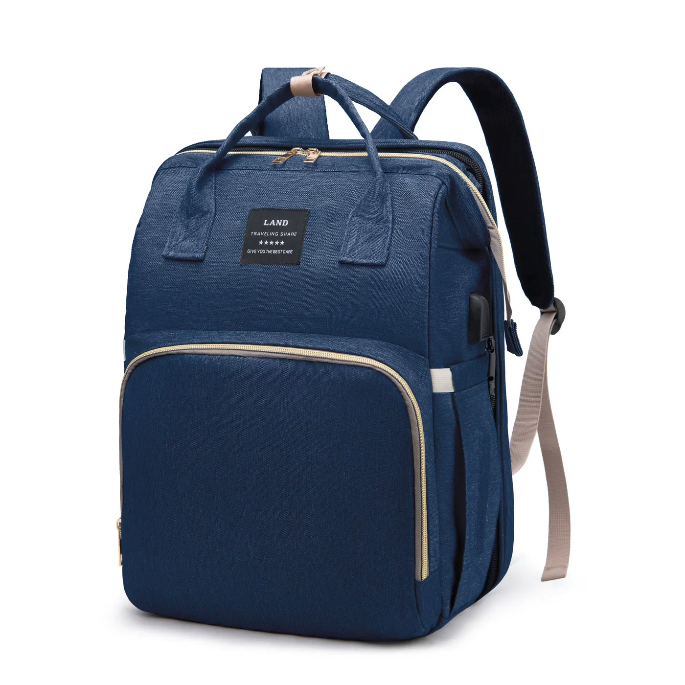 The All-in-One Diaper Bag & Portable Baby Bed - Image 7