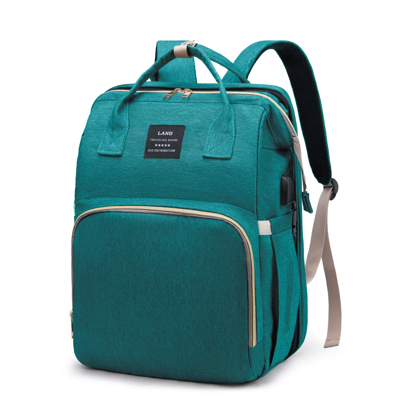 The All-in-One Diaper Bag & Portable Baby Bed - Image 9