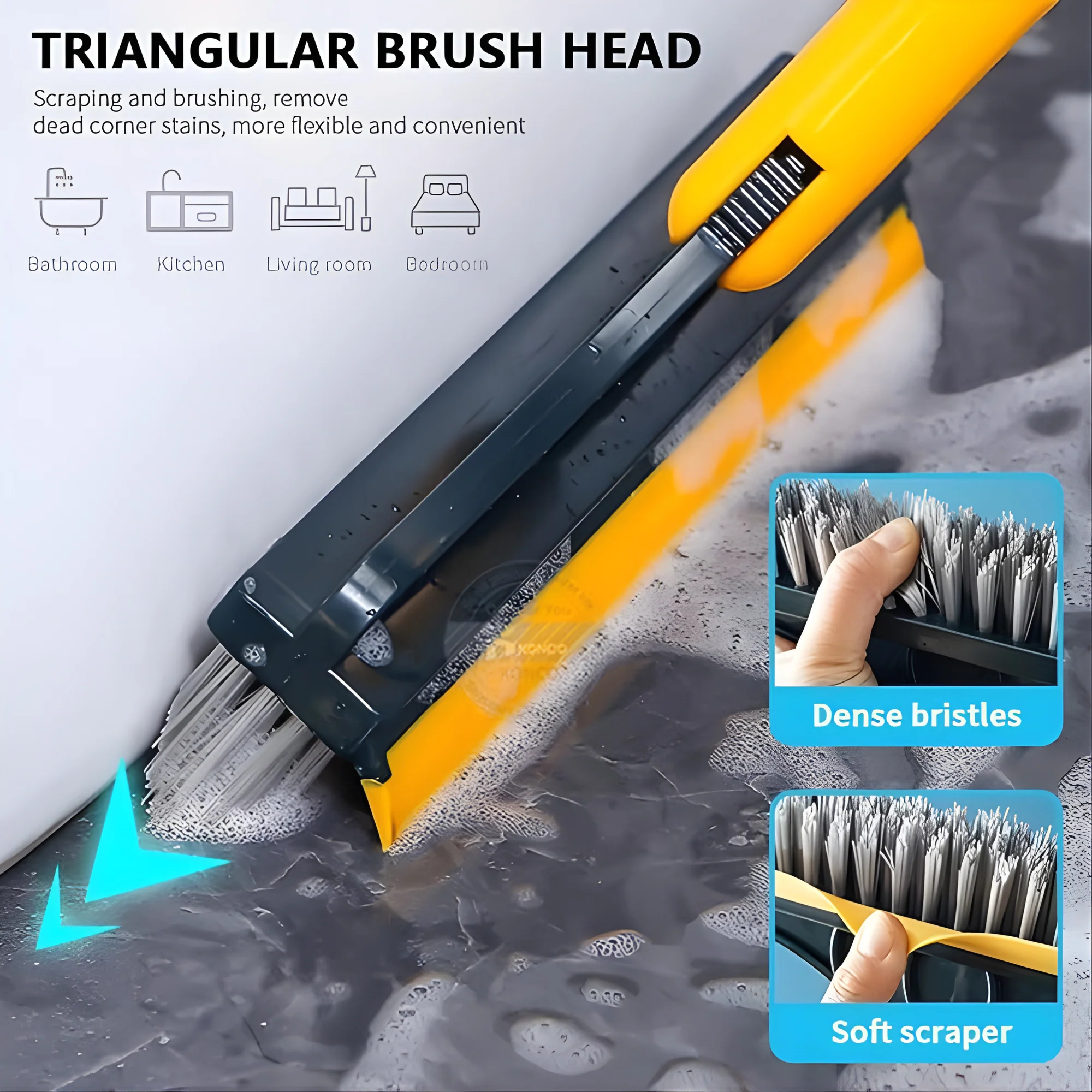 TriFlex™ 3-in-1 Rotating Deep-Clean Brush - Image 7