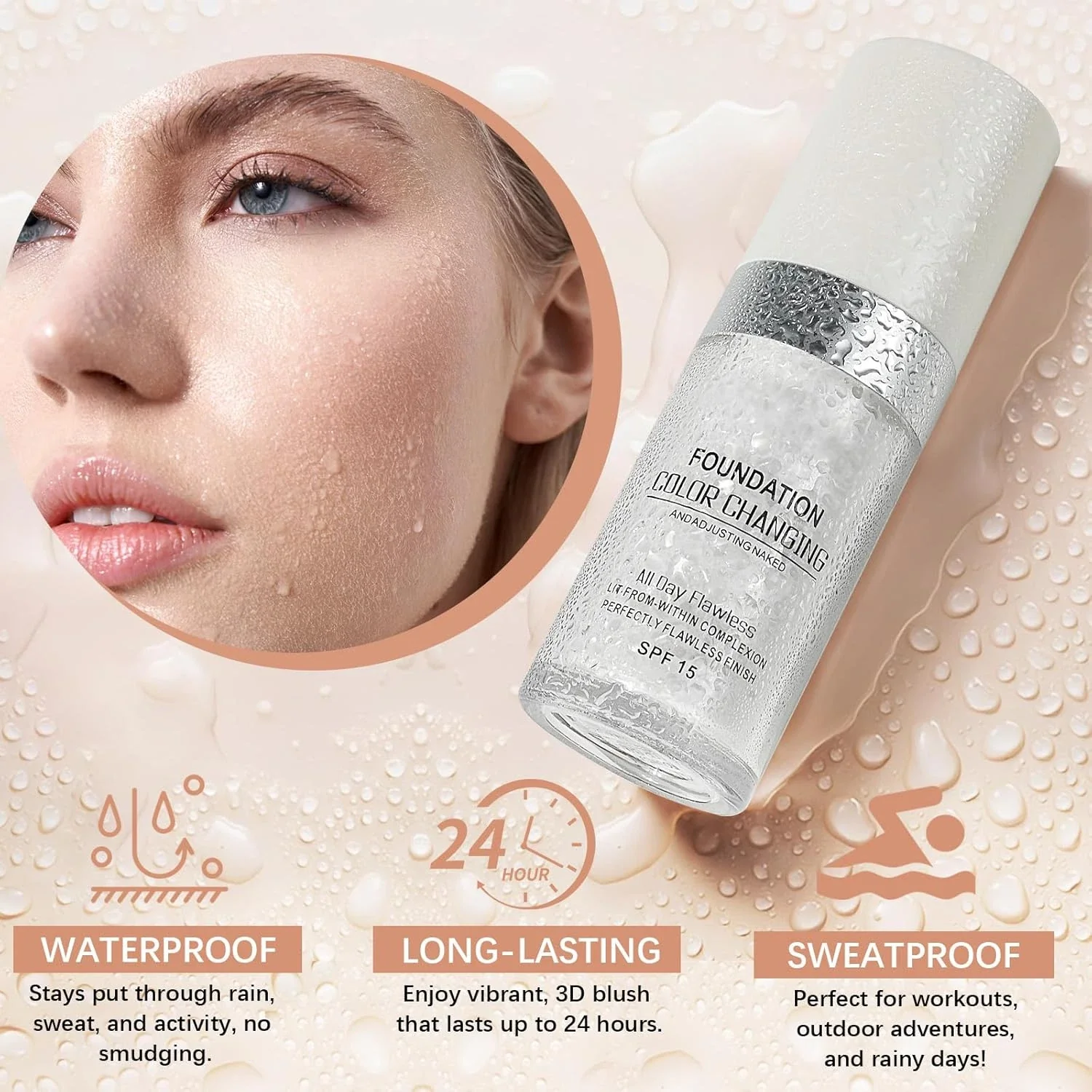 TrueMatch Color-Changing Foundation - Image 4