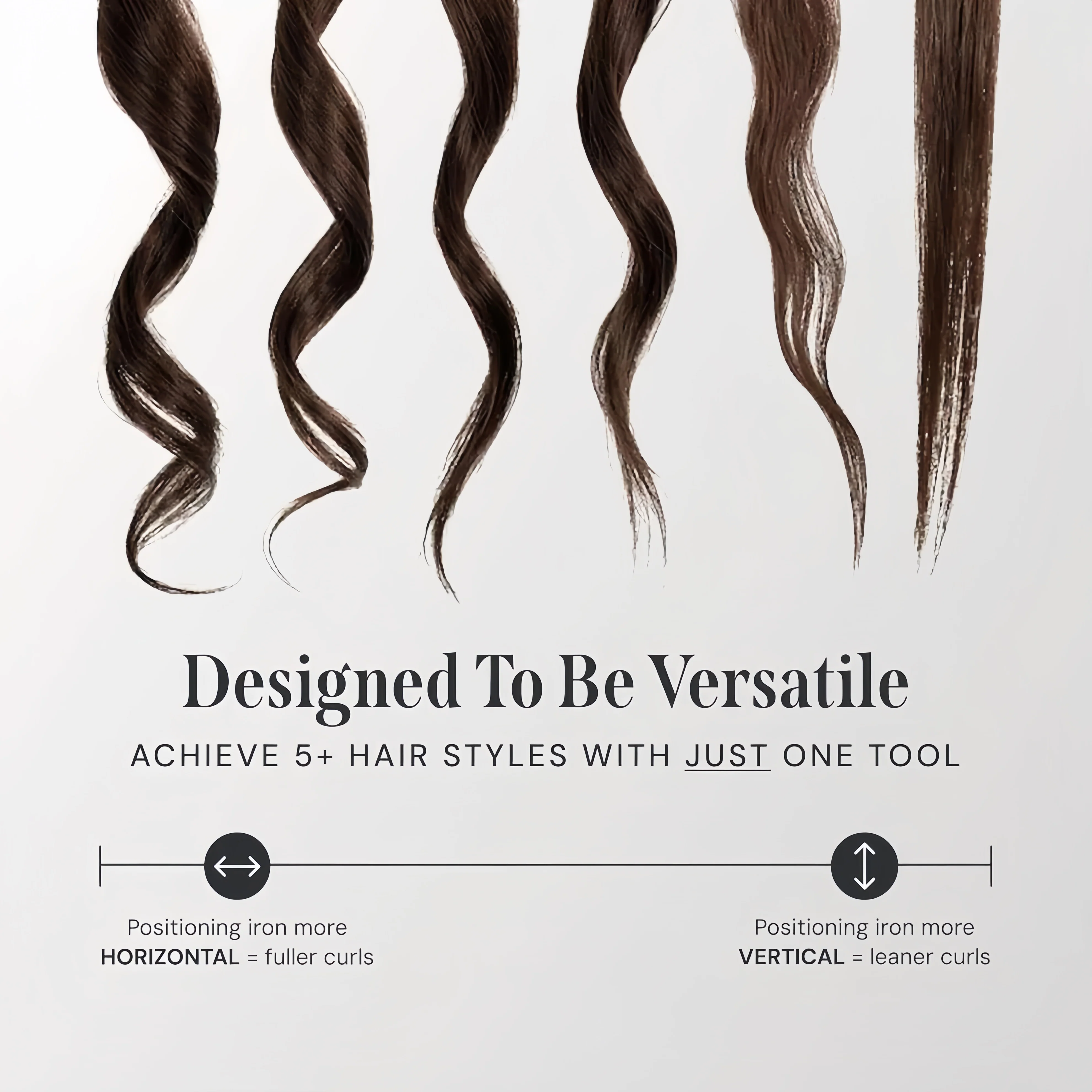Valcero 2-in-1 Hair Straightener & Curler - Image 3