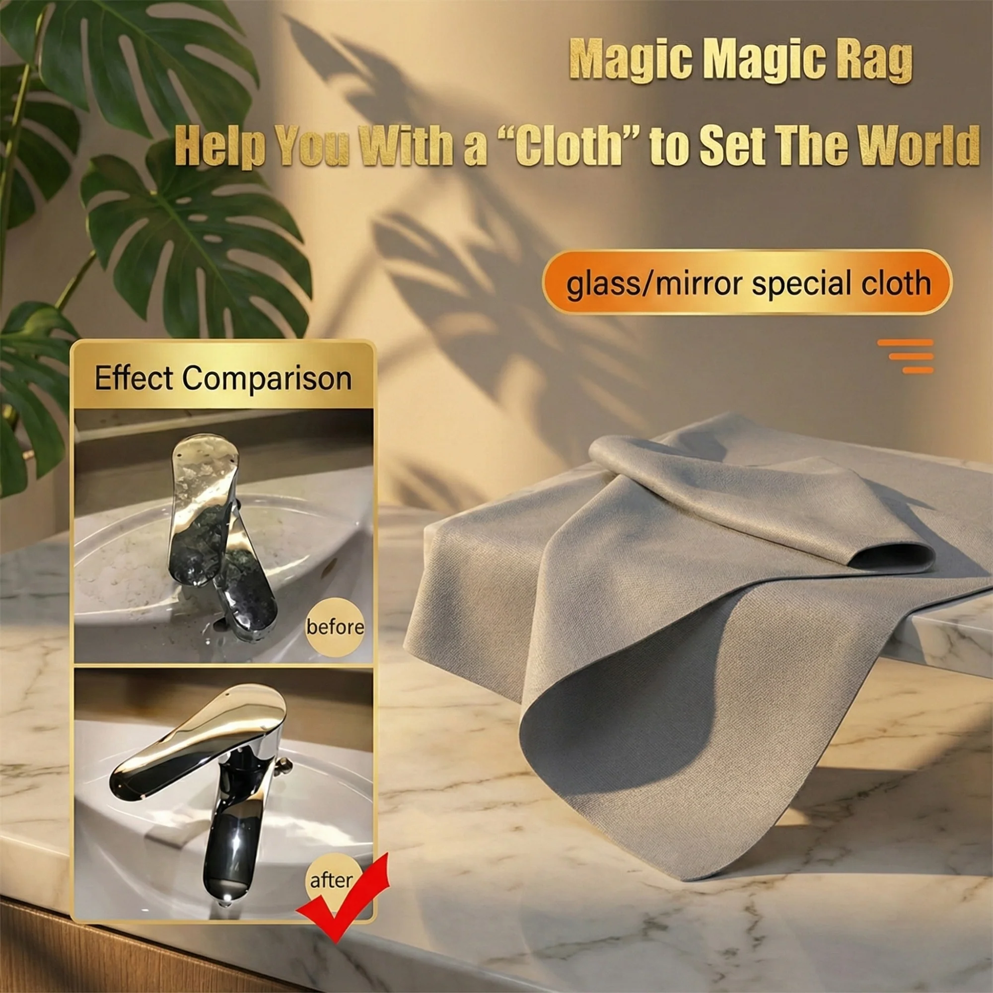 Valcero MagicSwipe™ Microfiber Glass Cleaning Cloth - Image 5