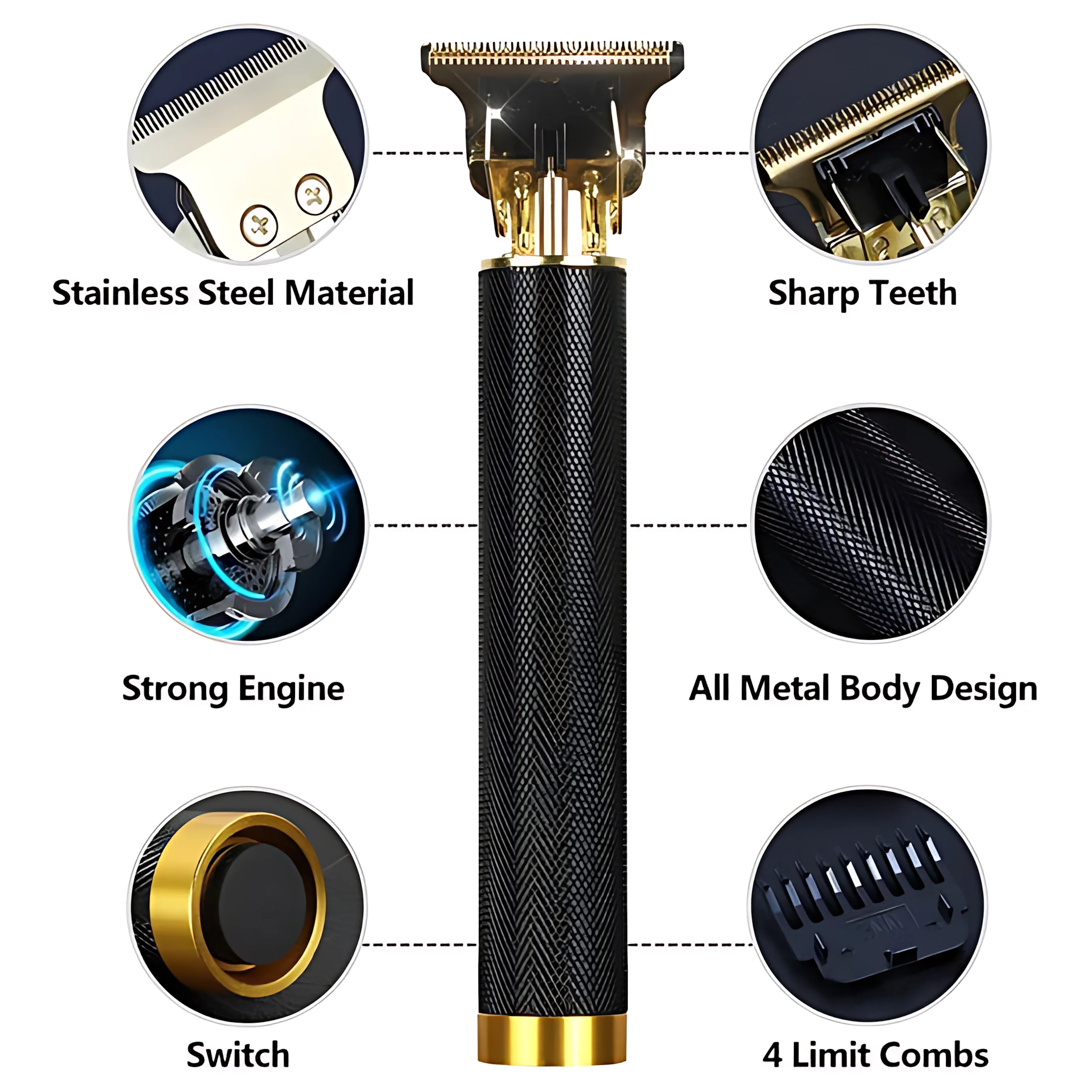 Vintage T9™ – Turbo Trim Precision Grooming - Image 4