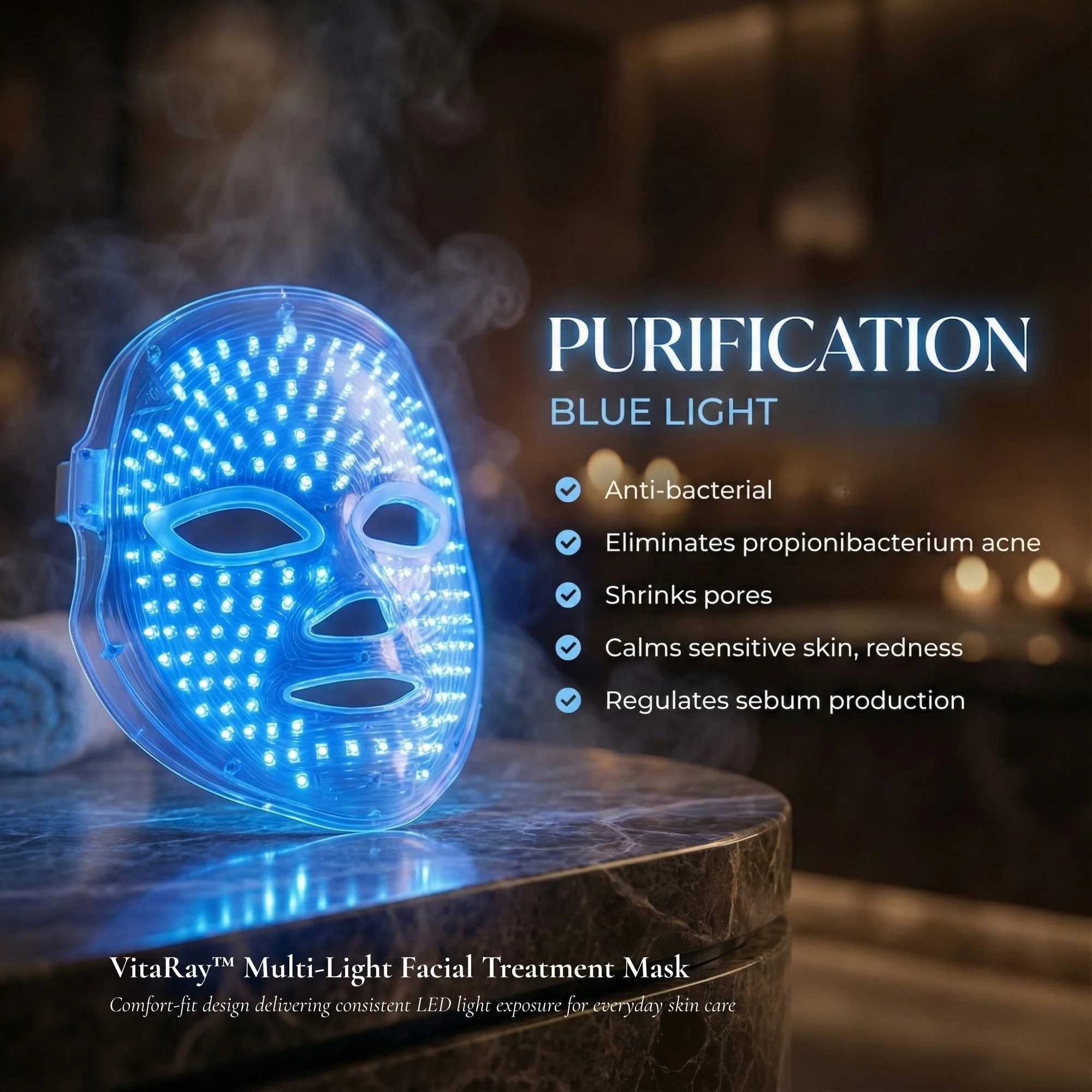 VitaRay™ Multi-Light LED Facial Treatment Mask - Image 15