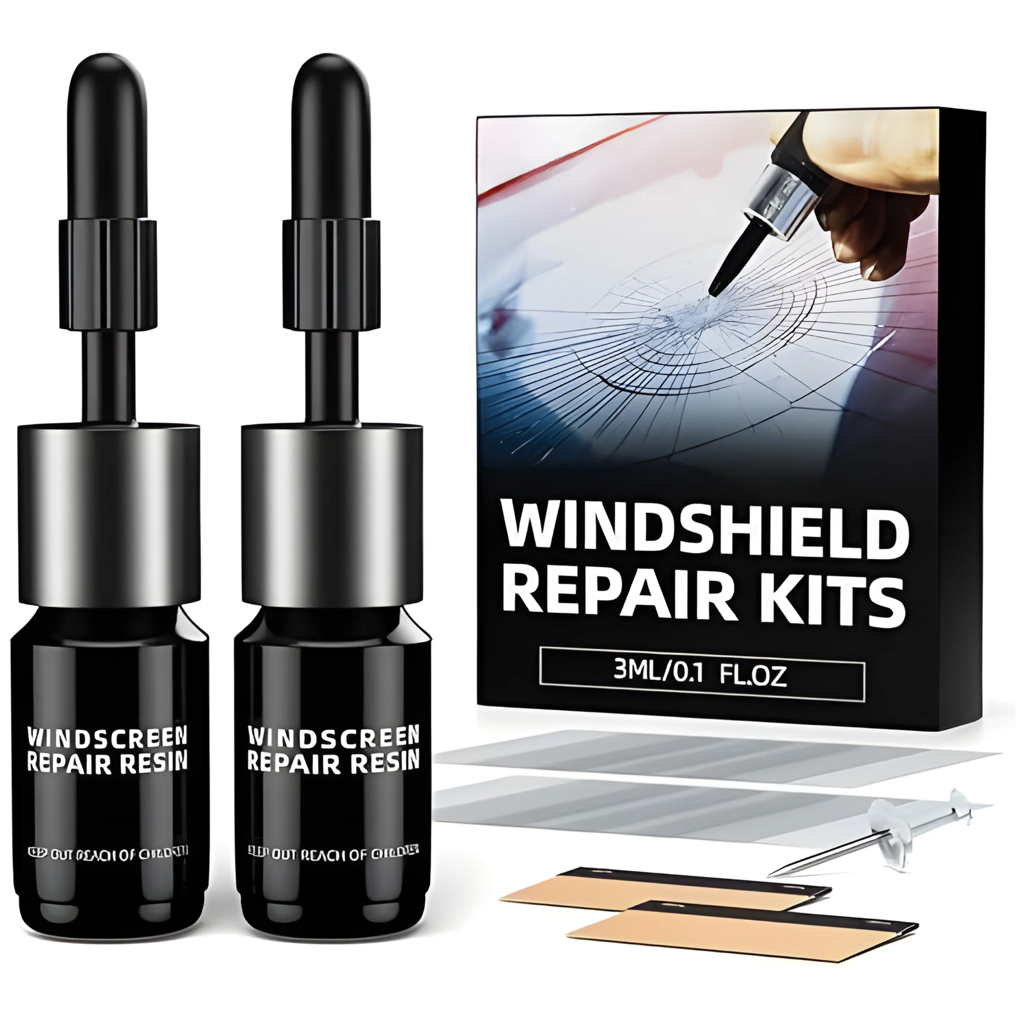 WindShield Crack Repair Kit™ – DIY Glass Fix in Just 30 Minutes! - Image 7